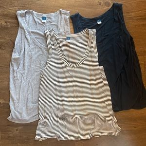 Old Navy Luxe Tank Tops (3)